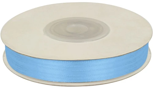 Wstążka Titanum Craft-Fun Series satynowa 3mm błękitny 50m (TS3-011)