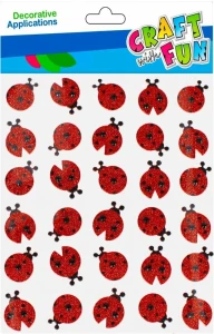 Naklejka (nalepka) Craft With Fun Biedronki (501870)