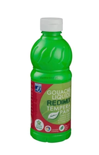 Farba tempera Lefranc&amp;Bourgeois REDIMIX kolor: zielony 500ml 1 kolor. (188012)