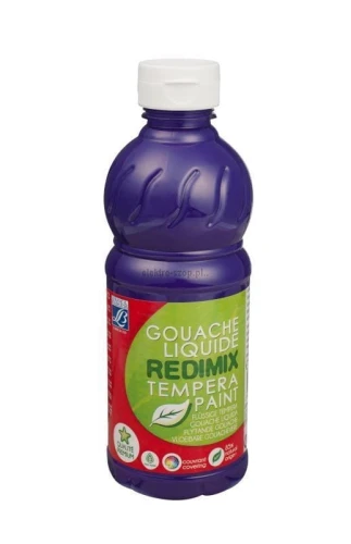 Farba tempera Lefranc&amp;Bourgeois REDIMIX kolor: fioletowy 500ml (188008)