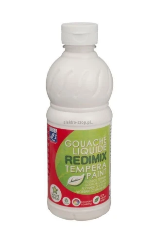 Farba tempera Lefranc&amp;Bourgeois REDIMIX kolor: biały 500ml 1 kolor. (188018)