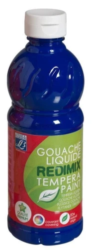 Farba tempera Lefranc&amp;Bourgeois REDIMIX kolor: niebieski 500ml 1 kolor. (188009)