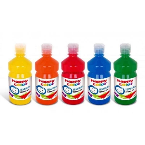 Farba tempera Happy Color kolor: zielony 500ml 1 kolor. (3310)
