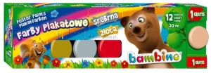 Farby plakatowe St.Majewski Polly pocket kolor: mix 20ml 12 kolor.