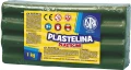 Plastelina Astra 1 kol. zielony ciemny 1000g (303111019)