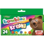 Kredki glinkowe St.Majewski Bambino 24 kol.