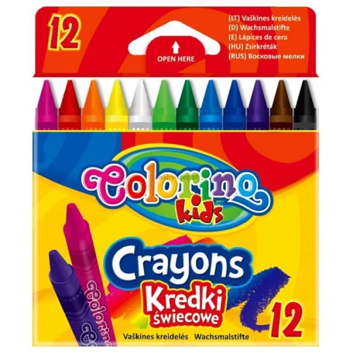 Kredki świecowe Patio Colorino 12 kol. (11138)