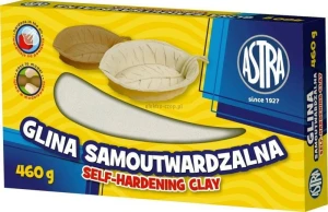 Glinka Astra biała 460g glina samoutwardzalna