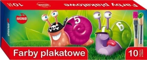 Farby plakatowe Mona kolor: mix 20ml 10 kolor.