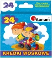 Kredki woskowe Titanum 24 kolory