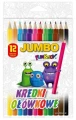 Kredki ołówkowe Fun&amp;Joy Jumbo 12 kol. (ZH0107)