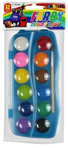 Farby akwarelowe Fun&Joy 12 kolor. (FJ-12K25KAS)