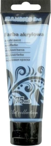 Farba akrylowa Flamingo Line kolor: błękitny 75ml (067)