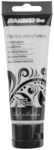 Farba akrylowa Flamingo Line kolor: srebrny 75ml (111)
