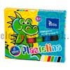 Plastelina Tetis 6 kol. mix 15g (KP001-A)