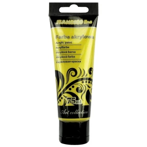 Farba akrylowa Flamingo Line perłowy kolor: żółty 75ml (115)