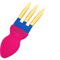 Pędzel Titanum Craft-Fun Series piankowe ze wzorami (22CH0827-1)