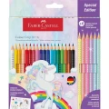 Kredki ołówkowe Faber Castell Unicorn 18+6 kol. (201543 FC)
