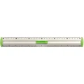 Linijka aluminiowa Tetis 30cm (BL040-ZC)