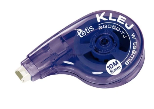 Klej w taśmie Tetis 6mm 10m (BG050-TJ)