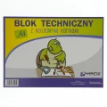 Blok techniczny Wektor kolor A4 mix 160g 10k