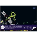 Blok techniczny Interdruk A4 czarna 170g 10k (ABLTA4C)