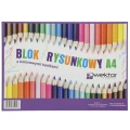 Blok rysunkowy Wektor kolor A4 mix 80g 20k