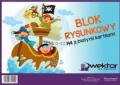 Blok rysunkowy Wektor A4 biały 80g 20k [mm:] 210x297