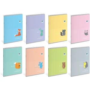 Zeszyt Interdruk B&B KIDS PASTEL A5 16k. krata (ZE16#B&BP)