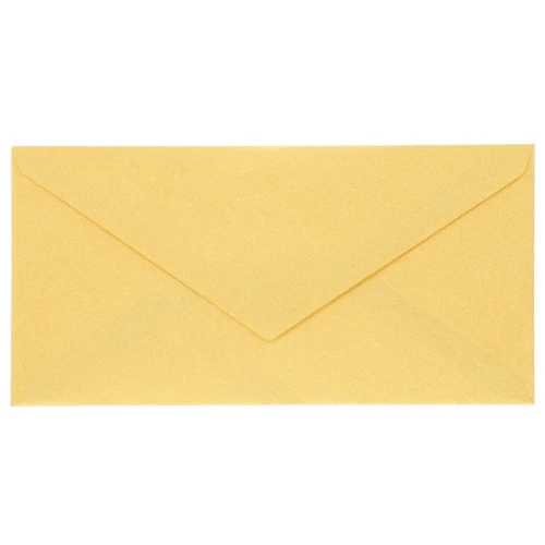 Koperta Logos złote DL - złoty [mm:] 110x220 50 sztuk