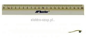 Linijka aluminiowa Leniar 20cm