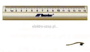 Linijka aluminiowa Leniar 15cm