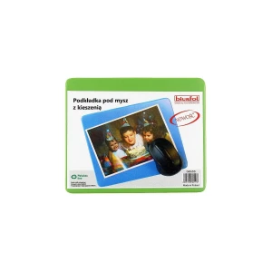 Podkładka pod mysz Biurfol - jasnozielony [mm:] 220x180 (KPM-1-02)