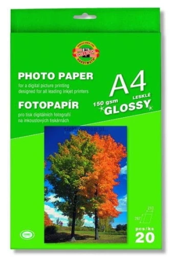 Papier foto Koh-I-Noor Gloss A4 150g