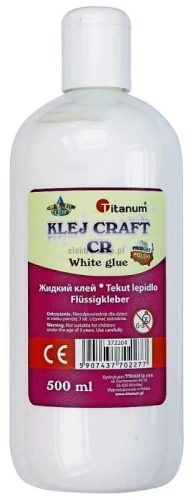 Klej w płynie Titanum Craft-Fun Series Craft CR 500ml (K-500)