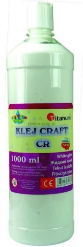 Klej w płynie Titanum Craft-Fun Series Craft CR 1000ml (K-1000)