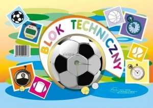 Blok techniczny Protos A4 biały 10k