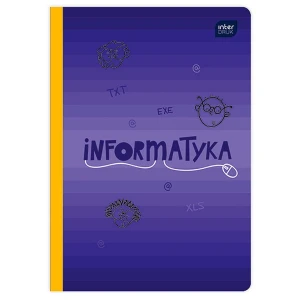Zeszyt tematyczny Interdruk A5 60k. 70g krata (ZE60#INFFSC)