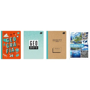Zeszyt tematyczny Interdruk GEOGRAFIA A5 60k. 70g krata (ZE60GEO#)
