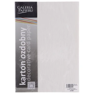 Papier ozdobny (wizytówkowy) Galeria Papieru batyst perłowa biel A4 - biały 220g (204203)