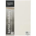 Papier ozdobny (wizytówkowy) Galeria Papieru gładki kremowy A4 - kremowy 160g (202822)