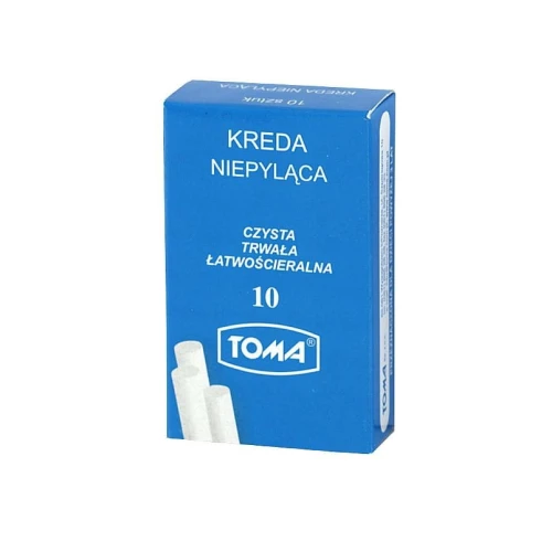 Kreda Toma kolor: biała 10 szt (OM-81200)