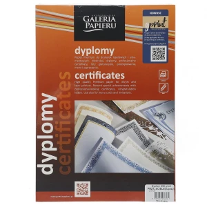 Dyplom Galeria Papieru przyjaciele napisy A4 250g (219125)