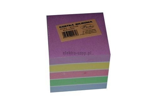 Kostka papierowa Protos - mix [mm:] 85x85x 75