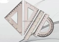 Komplet geometryczny Tetis 4 el. (BL001-BK)