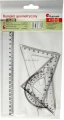 Komplet geometryczny Titanum 4 elementowy