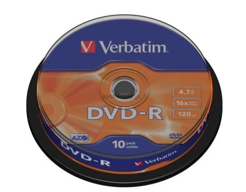 Płyta dvd Verbatim 4,7GB x16