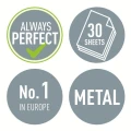 Dziurkacz Leitz NeXXt WOW różowy metaliczny 30k (50081023)