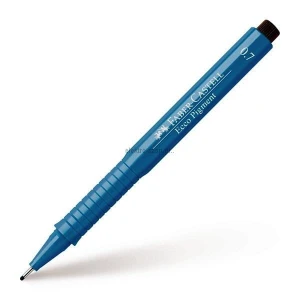 Cienkopis kreślarski Faber Castell Ecco Pigment, niebieski 0,7mm (166751)