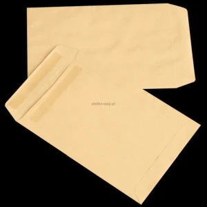 Koperta A&G Koperty NK B4 - brązowy [mm:] 250x353 50 sztuk